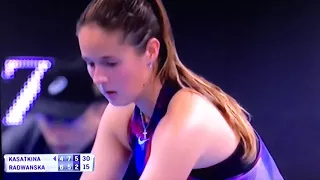 Kasatkina - Radwanska 4-6 7-5 6-2 WTA Beijing