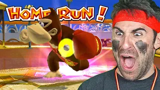 HOW MANY HOME RUNS CAN I HIT IN MARIO SUPER SLUGGERS? (Dinger Derby Compilation)