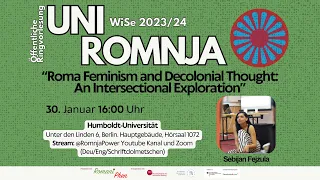 Uni Romnja - Roma Feminism and Decolonial Thought:An Intersectional Exploration with Sebijan Fejzula