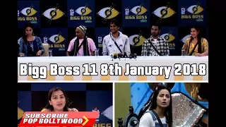 Bigg Boss 11 8th January 2018 | Hina Khan is accused of being a 'Mohalle Ki Aunty'