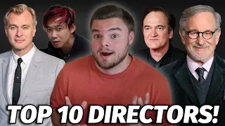 Top 10 Favorite Movie Directors of All-Time!