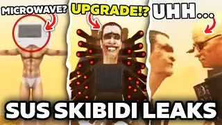 SKIBIDI TOILET LEAKS - ALL SECRETS & Easter Egg Analysis & Theory