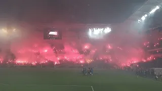 Φωτιά η OPAP Arena στην είσοδο των ομάδων | ΑΕΚ-Ιωνικός 3/10/2022