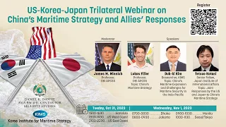 Security Nexus Webinar: US-Korea-Japan Trilateral on China's Maritime Strategy and Allies' Responses