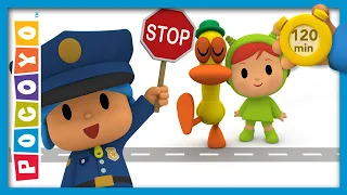 🚦 POCOYO AND NINA - Road safety rules [120 minutes] | ANIMATED CARTOON for Children | FULL episodes