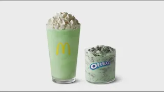 Shamrock Shake returns for 2024 at McDonald's