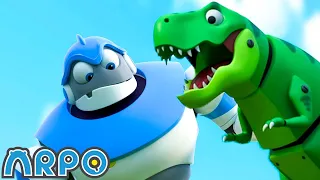 Dino Daniel's Delightful Day | ARPO| Kids TV Shows | Cartoons For Kids | Fun Anime | Popular video