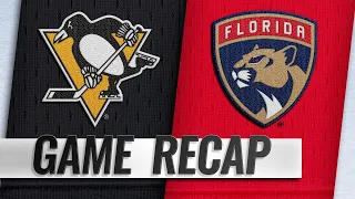 Matheson's OT winner propels Panthers past Pens, 3-2