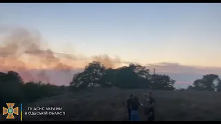 Пожар в Измаиле