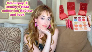 Colourpop X Disney's HSM collection review and look - Sasha Anne