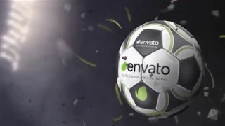 Free Download After Effects Templates -Soccer Ball Logo Reveals