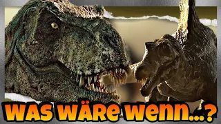 Was wäre wenn der #spinosaurus vor 65 millionen Jahren auf den T-Rex getroffen wäre? | Chaos Theory