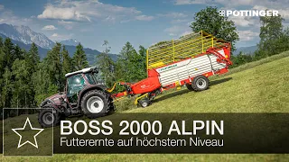 BOSS 2000 ALPIN Ladewagen - Highlights | PÖTTINGER