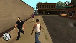 What Happens If Someone Shoots near Police in GTA San Andreas