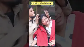 Irritating 😠  My Girlfriend ￼#couple #shorts #funnyvideo ￼