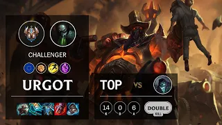 Urgot Top vs Yorick - EUW Challenger Patch 11.6