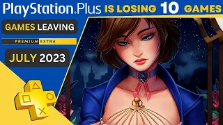 10 Games Leaving PS Plus Extra & Premium This July | 2023