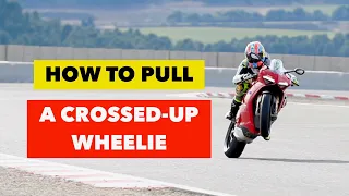 How to pull a crossed-up wheelie