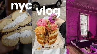 new york city vlog | pilates, bagels, from lucie & grand central