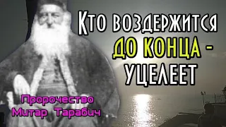 Пророчество старца Тарабича. Кто воздержится до конца - уцелеет