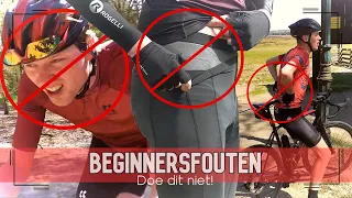 Typische Fouten die Beginnende Wielrenners Maken