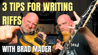 3 Tips for Writing Your Own Metal Riffs (with Brad Mader)