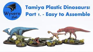 Tamiya Dinosaurs - Easy Model Assembly