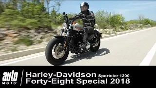 2018 Harley-Davidson Forty-Eight Special 1200 Sportster ESSAI Auto-Moto.com