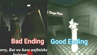 Granny The Mall Good Ending V/S Bad Ending Short Scene