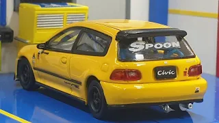 Honda Civic Estilo EG6 Yellow Spoon by Street Weapon | UNBOXING and REVIEW | Limited 500pcs