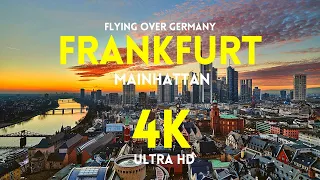 FRANKFURT, GERMANY 🇩🇪: Cinematic Drone Footage in 4K (DJI MINI 2)