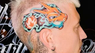 Bachelorette-Star zeigt seine XXL-Pokémon-Tattoos – am Kopf!