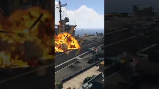 Russian Biggest T-90,80 Aircraft Carrier Badly Destroyed By Ukranian Su-35 jets #viral #shorts #usa
