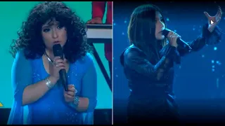 La imitadora de Amanda Miguel retó a la imitadora de Laura Pausini