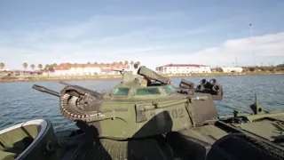 US Marines & JGSDF Assault Amphibious Vehicle Training