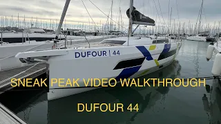 Dufour 44 - New model sneak peak walkthrough