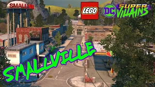 Smallville Gold Brick, Character and Vehicle Guide for LEGO DC Super Villains