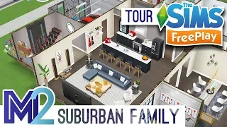 Sims FreePlay - Suburban Family House (Original Design)