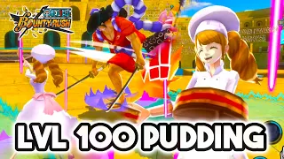 SWEETS ANYONE? PUDDING LVL 100 GAMEPLAY RANK SS ONE PIECE BOUNTY RUSH!