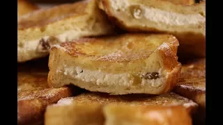 Гренки с творогом - вкусный и быстрый завтрак!