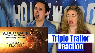 Warhammer 40k Triple Reaction Kill Team, Space Marine Armouring and Horus Heresy