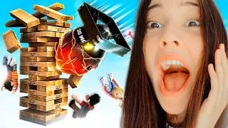 Roblox Jenga: ВЫЖИТЬ НЕВОЗМОЖНО | Сумасшедшее ВЫЖИВАНИЕ в ДЖЕНГА РОБЛОКС