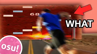 GAME THAT MAKES YOU RUN INTO WALLS?? | Learning 7k osu!mania #3