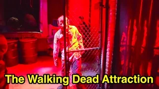 [NEW] The Walking Dead Attraction   Halloween Horror Nights 2016 Universal Studios