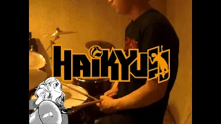 Haikyuu!! Season 4 Opening "PHOENIX" by BURNOUT SYNDROMES(Drum cover)