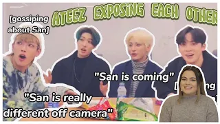 Exposed | ATEEZ (에이티즈) - 'spilling the tea about each others business' | Reaction