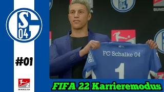 Mission Wiederaufstieg! 🤍 | FIFA 22 Karrieremodus - FC Schalke 04 #01