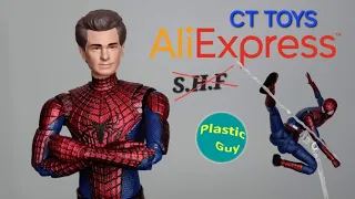 New CT TOYS The Amazing SPIDER-MAN Andrew Garfield S.H Figuarts AliExpress Bootleg Action Figure