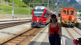 It‘s a Train, It‘s a Tram, It‘s Superman(Bernina Express)