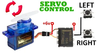 Servo Controller using 555 IC | Servo Control